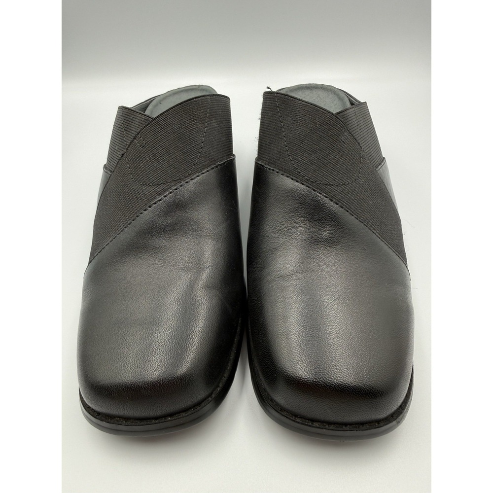 Strictly Comfort by Croft & Barrow Womens 8M Black Mule Clogs Comfort Shoes